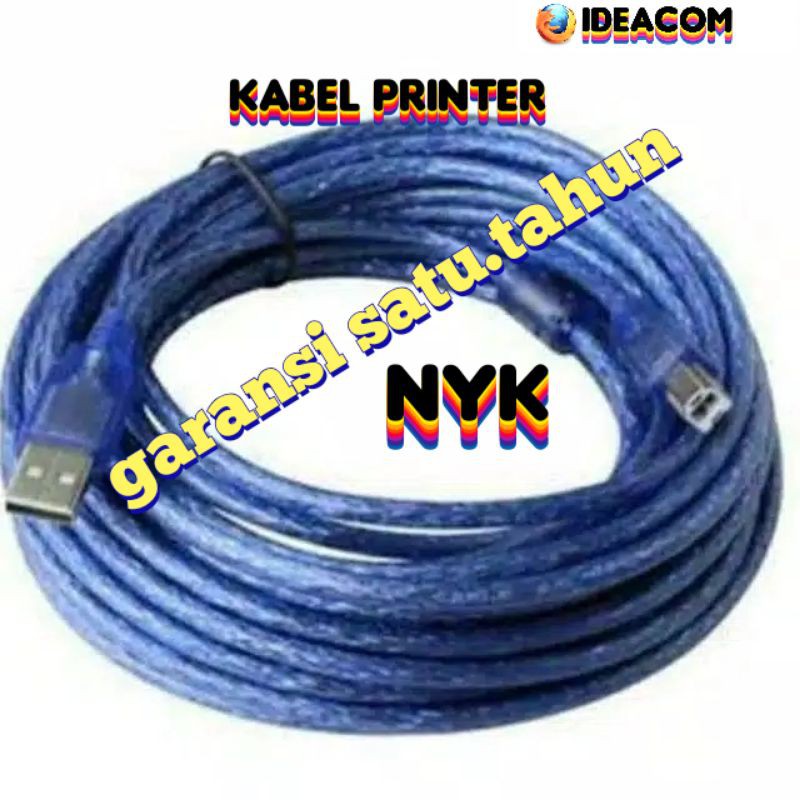NYK Kabel printer usb  / usb printer cable usb  Kabel Printer Usb Epson Canon Hp Xerox Brother