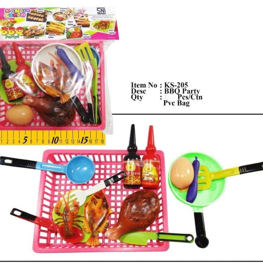 MAINAN ANAK BBQ SET MAINAN ANAK PEREMPUAN MAINAN MASAK MASAKAN MAINAN MURAH MAINAN TERBARU