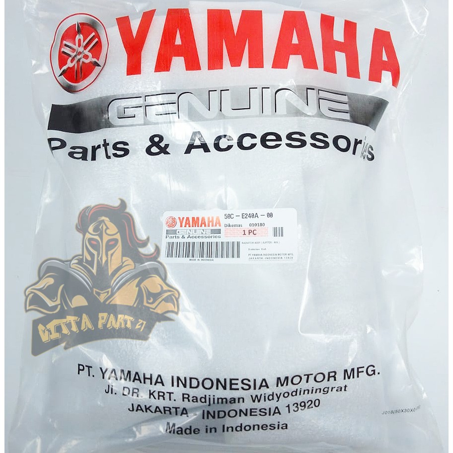 Radiator YAMAHA  50C KUALITAS ASLI ORIGINAL MX LAMA MX NEW 50C YAMAHA kualitas ori presisi tidak bocor