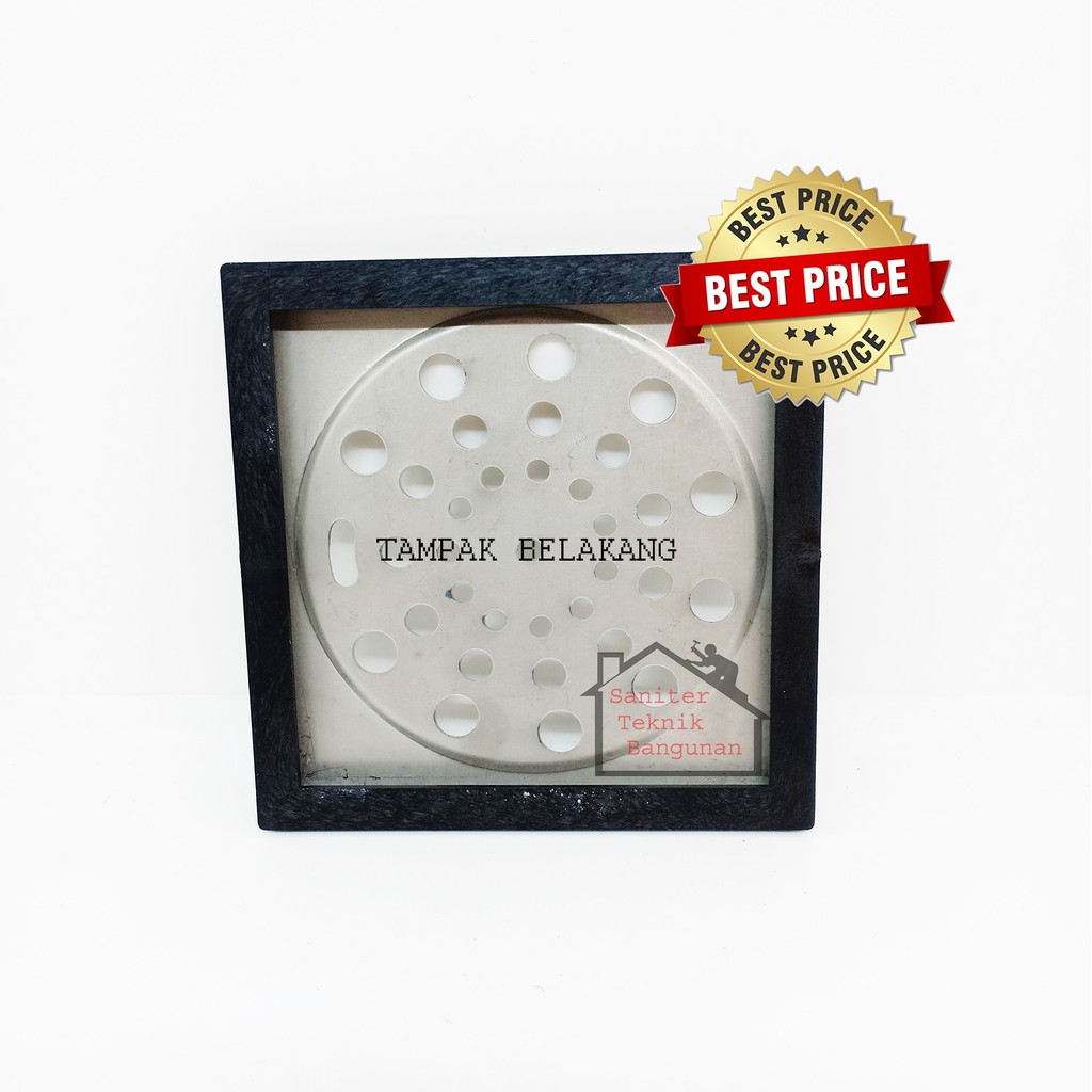 SARINGAN GOT PLAT 4&quot;-INCH-FLOOR DRAIN-SARINGAN KAMAR MANDI-SARINGAN AIR