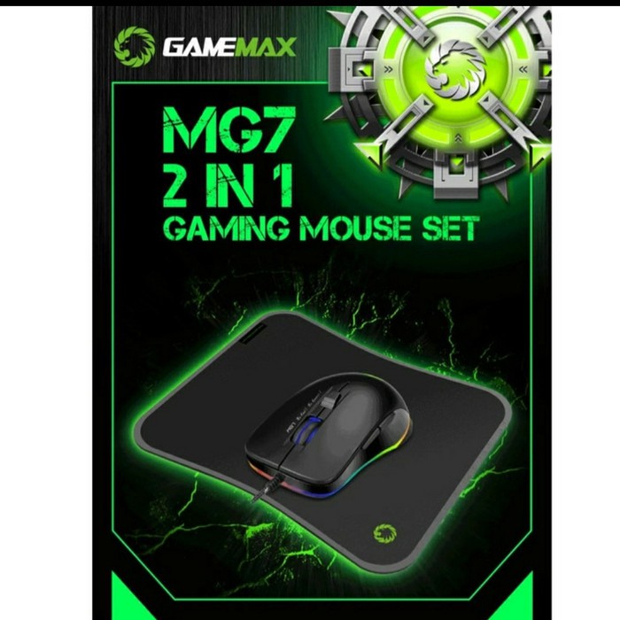 mouse gaming GAMEMAX MG7 2IN1 / gaming mouse 2 in 1