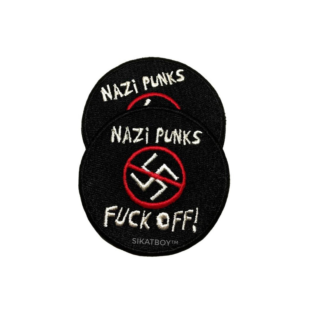 SIKAT BOY PATCH EMBLEM | NAZI PUNKS OFF 01
