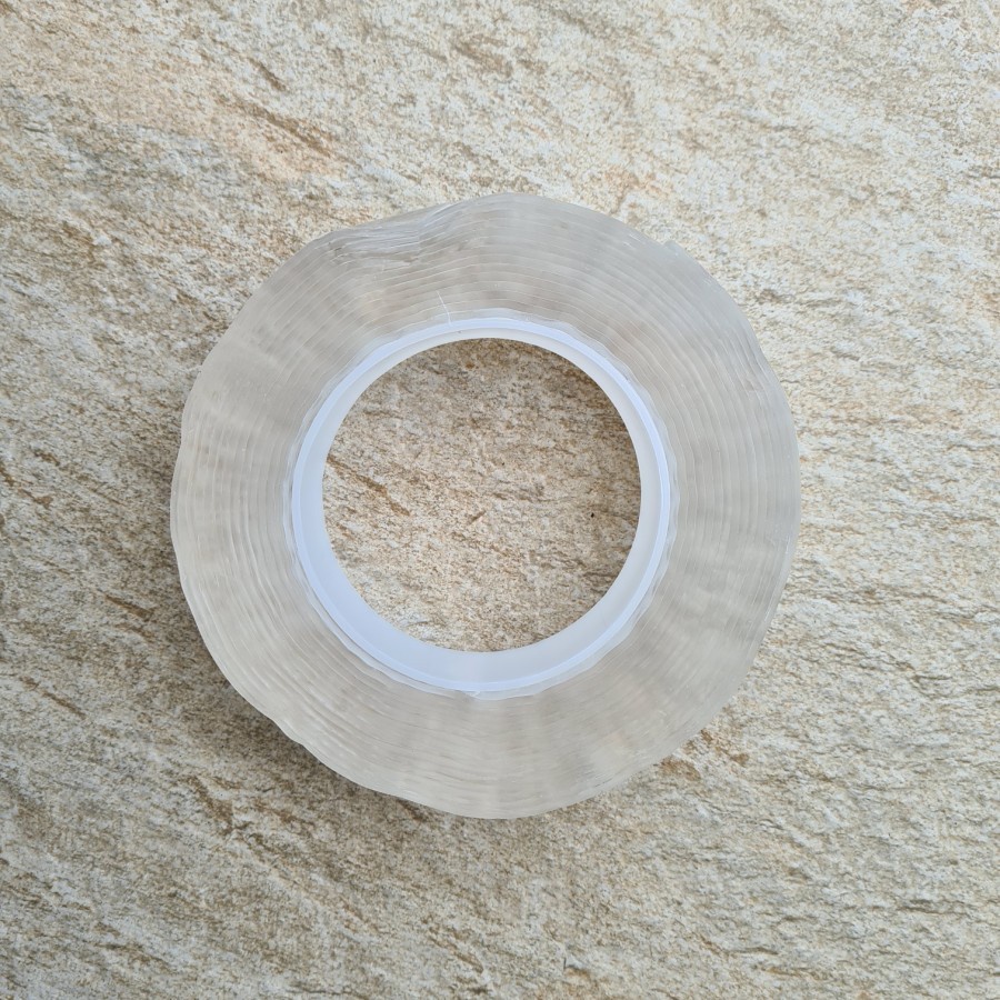 

Nano Double tape bening tahan air 30mm x 5m Super kuat