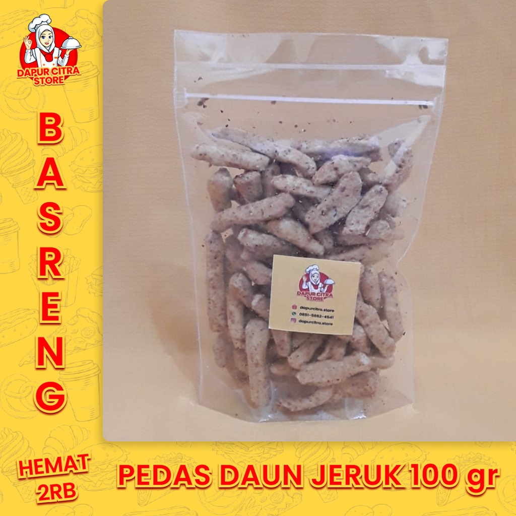 

BASRENG PEDAS DAUN JERUK 50 gr - 100 gr - HEMAT 2RB - OPEN RESELLER