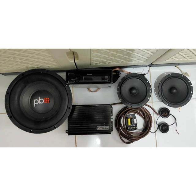 Sound System Mobil | Complete Ser Professional Audio System