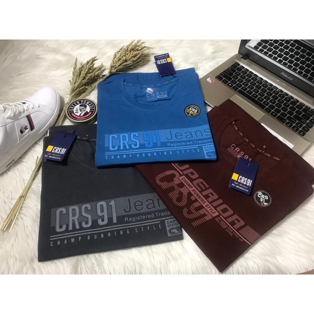Kaos CRS 91 original | Kaos pria dewasa | Kaos pria terbaru | Kaos distro pria keren | Baju kaos pri