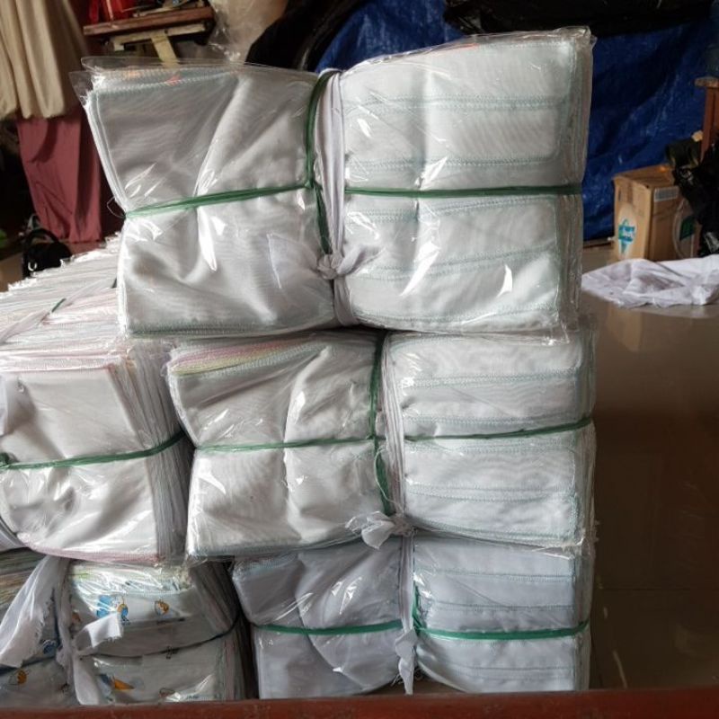 12 pcs gurita bayi putih polos | grito bayi murah | gurita bayi tali pusar