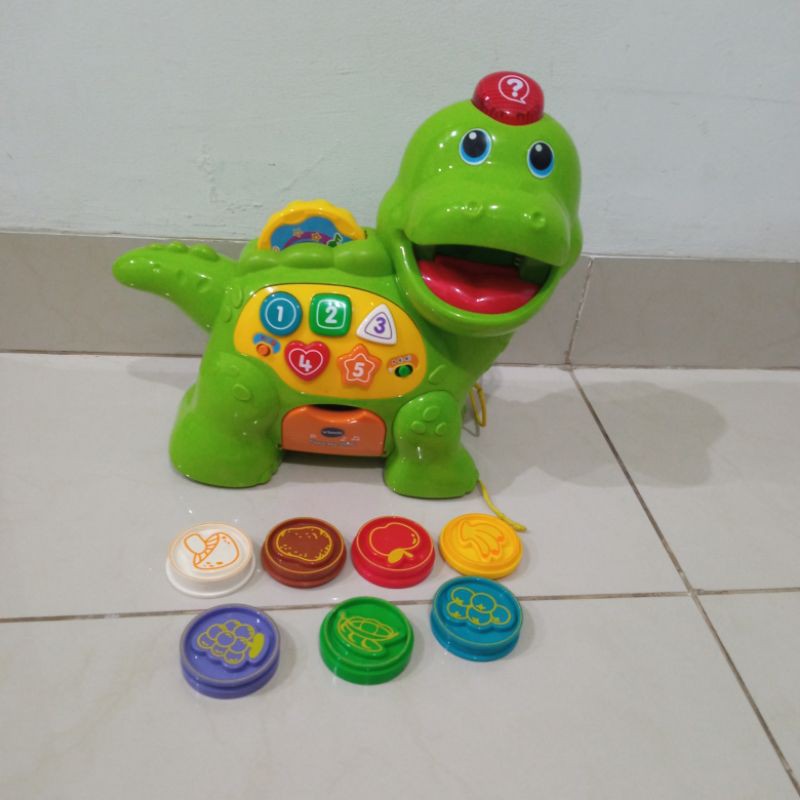 Jual vtech feed me dino preloved 