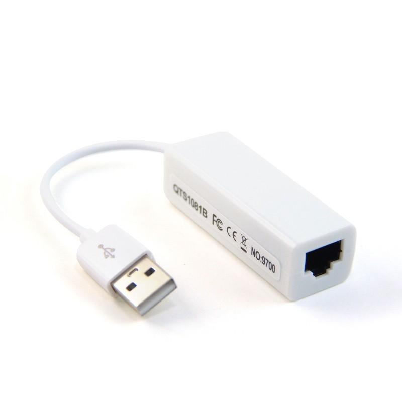 KABEL KONEKTOR USB TO LAN / ADAPTER PENGUBAH DARI USB KE LAN - CONVERTER USB KE LAN MURAH SUPORT WIN 7 - TEKNO KITA