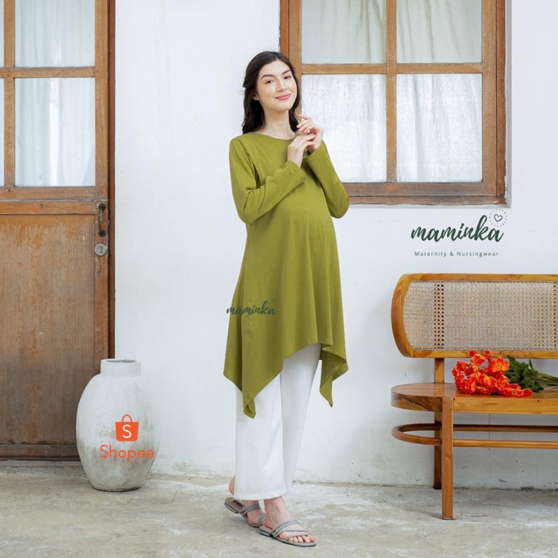 MAIRA TUNIC BUSUI FRIENDLY BY MAMINKA