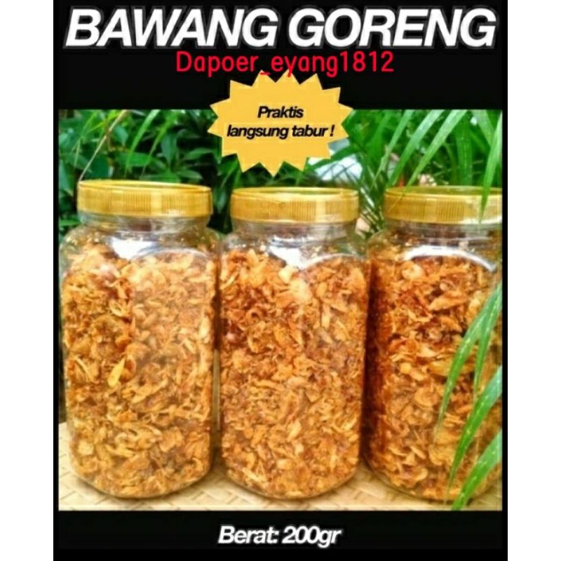 

BAGOR (Bawang Goreng) 200gr