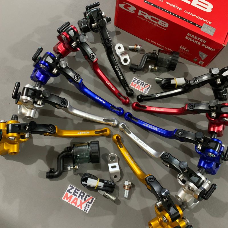 Master Rem RCB Racing Boy S1 Kanan Kiri 14mm Honda New PCX 160 Vario 160 ABS