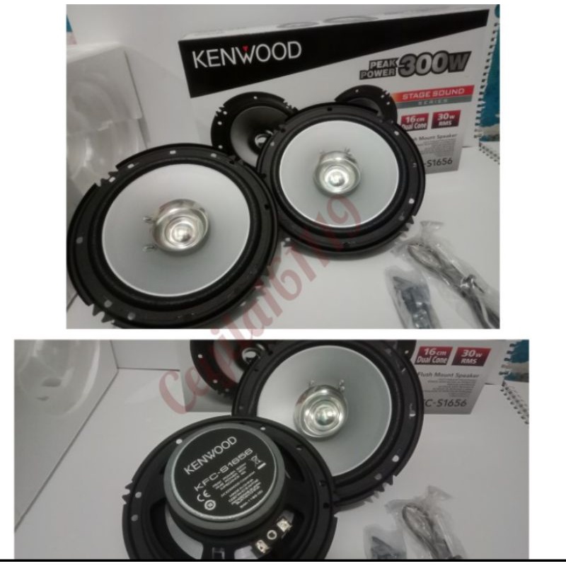 Speaker KENWOOD 6 inch original mobil Grand max/Luxio full bas