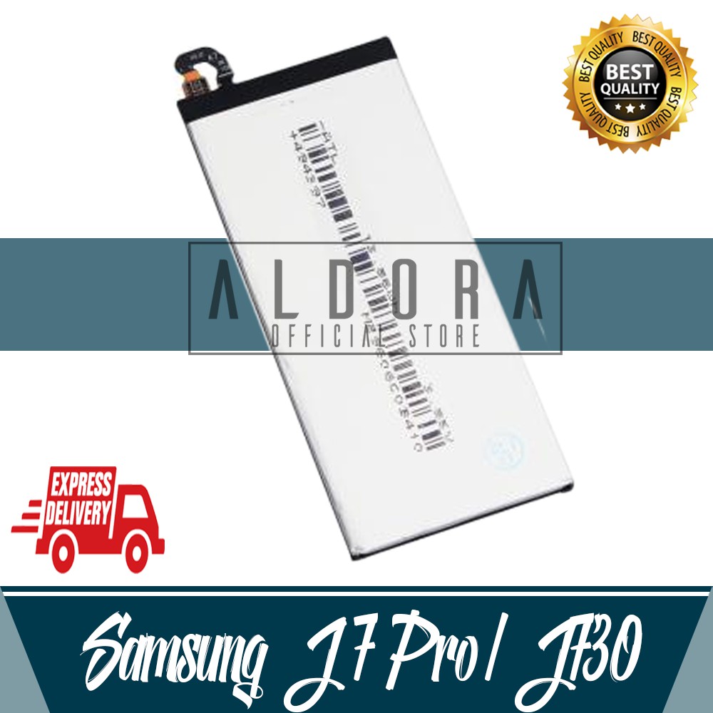 Aldora Baterai 100 Samsung J7 PRO / J730 Doubel IC Premium Quality
