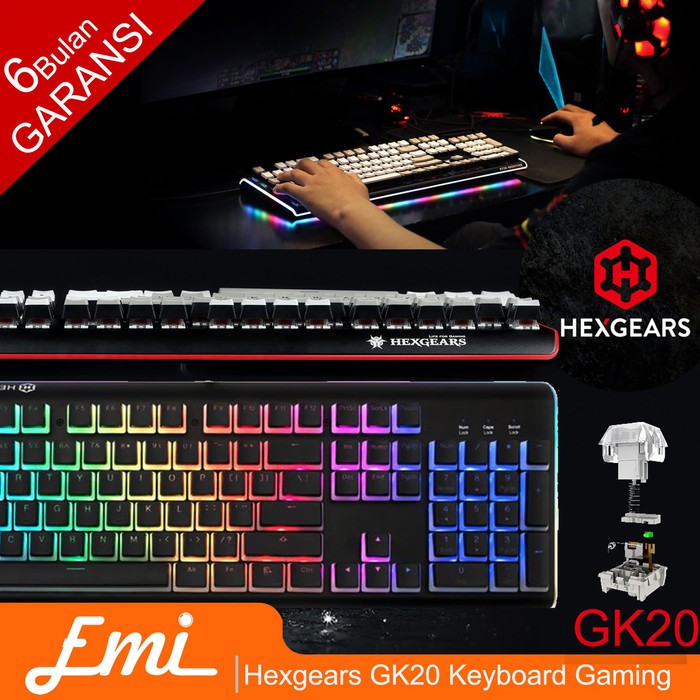 Hexgears GK20 Impulse Mechanical Keyboard Gaming