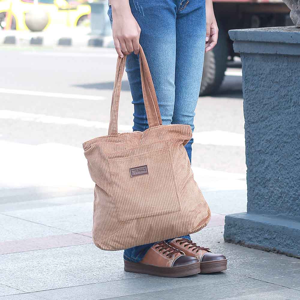 Tas Totebag Cewe Wanita Selempang Brand Totemi Motif Lokal Premium TTM 019