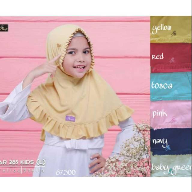 AR 285 L kids #ORI HIJAB ARRAFI