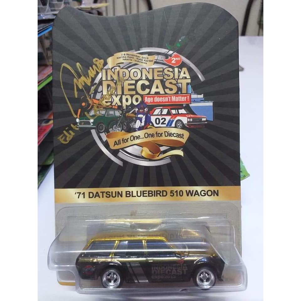 HOT WHEELS IDE 71 DATSUN BLUEBIRD 510 WAGON GOLD