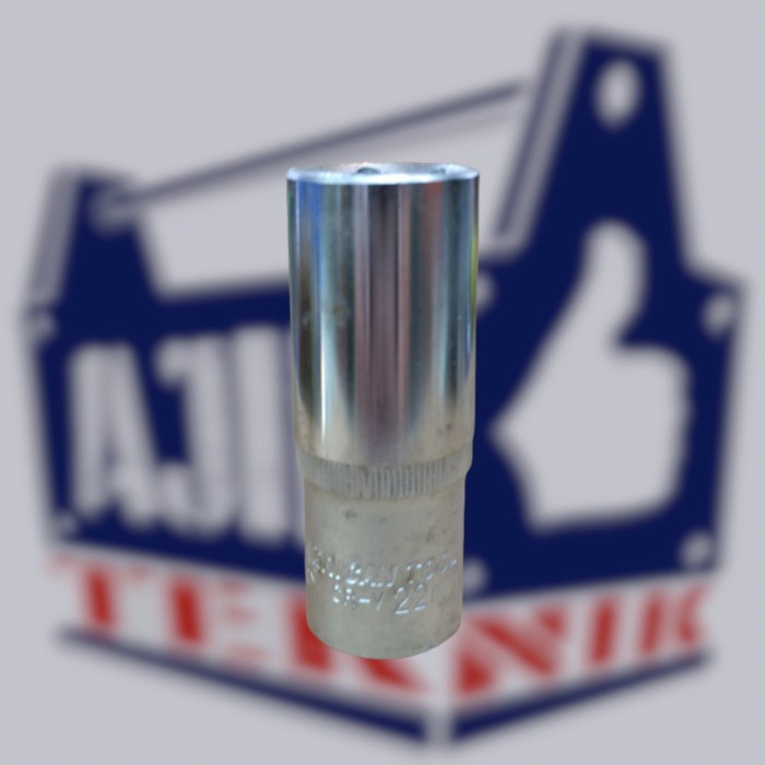 Mata sock panjang 22mm American tools deep sock 22mm atools murah