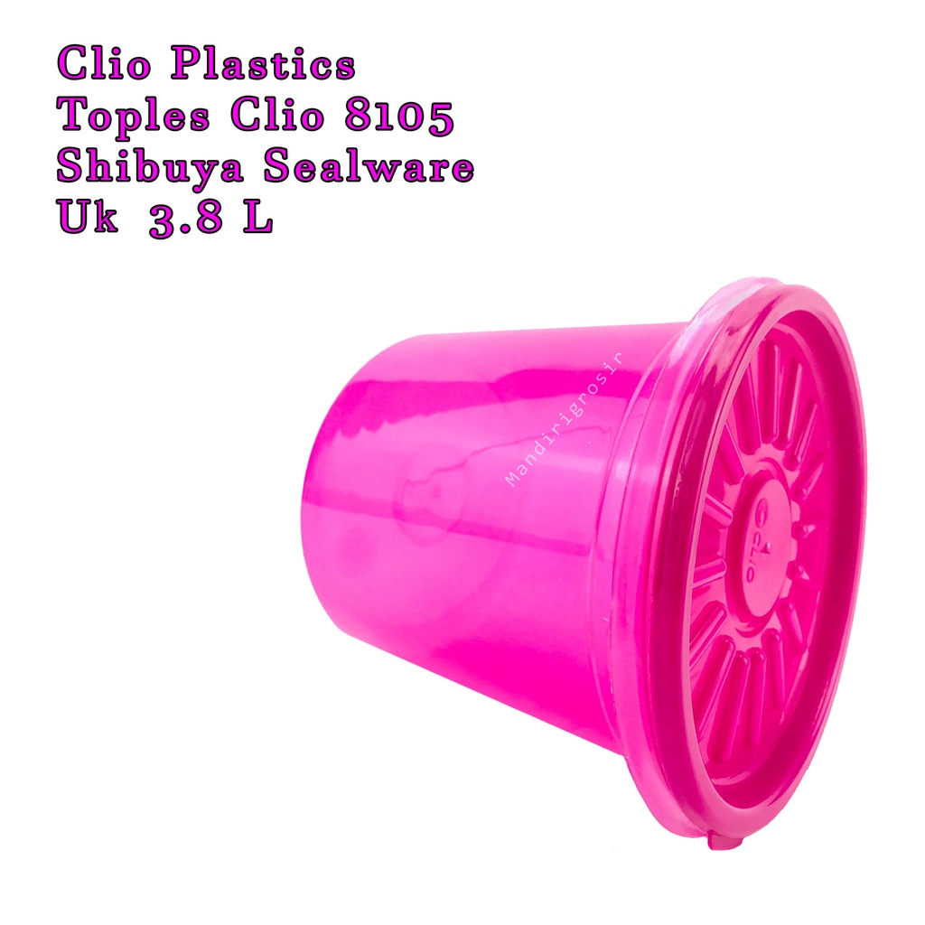 Clio Plastics *  Toples Clio * Shibuya Sealware * 3.8 L * 8105