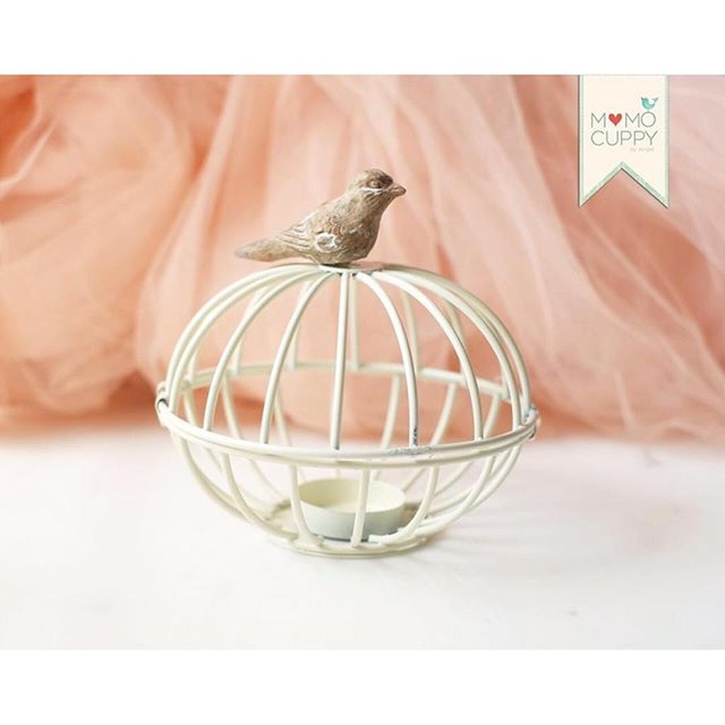 Sangkar Burung tempat lilin ( Dome birdcage lantern)