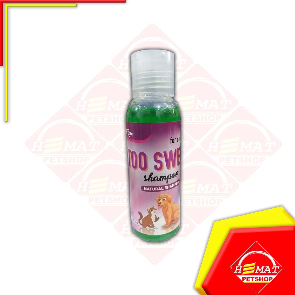 Shampoo Kucing &amp; Anjing Too Sweet 100 Ml - Shampoo Cat Dog 100 Ml