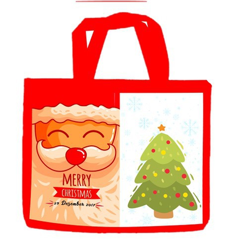

Lnkshop Tas Ukuran C_30x10x25-Tas Souvenir Natal /Souvenir Tahun Baru/Tas souvenir Natal / Motif