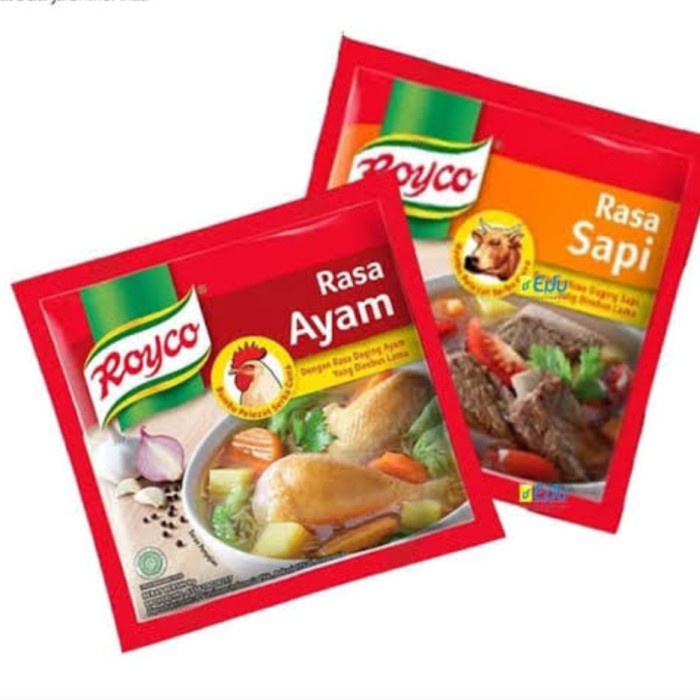 

Royco Ayam dan Sapi Kartonan isi 576 Bungkus - Ayam