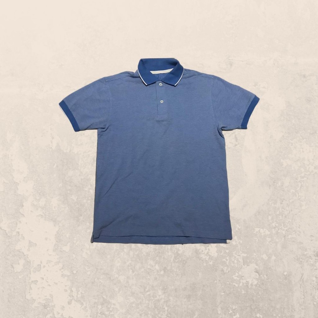 Baju Pria kaos polo shirt berkerah Uniqlo