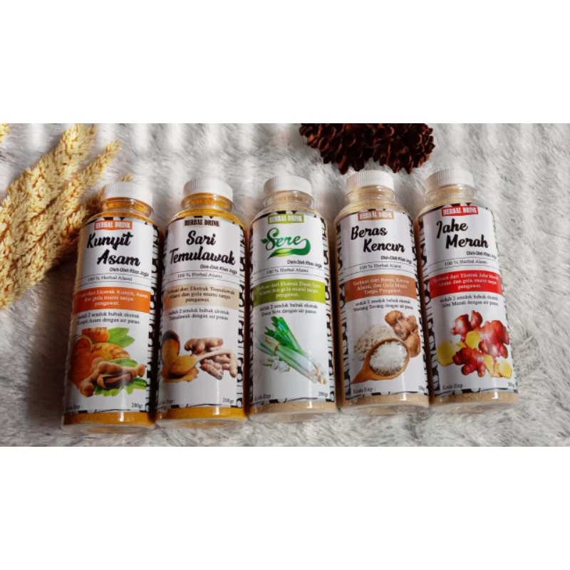 

Minuman Herbal Instan Siap Seduh 200g