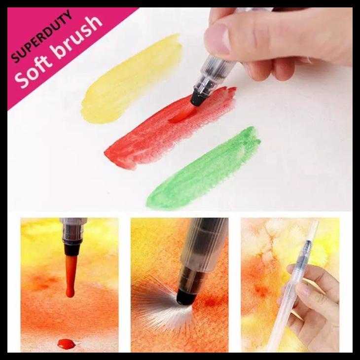 

BISA COD WATER PAINT BRUSH WATER COLOR PAINT BRUSH SET KUAS LUKIS CAT AIR TERBAIK 11