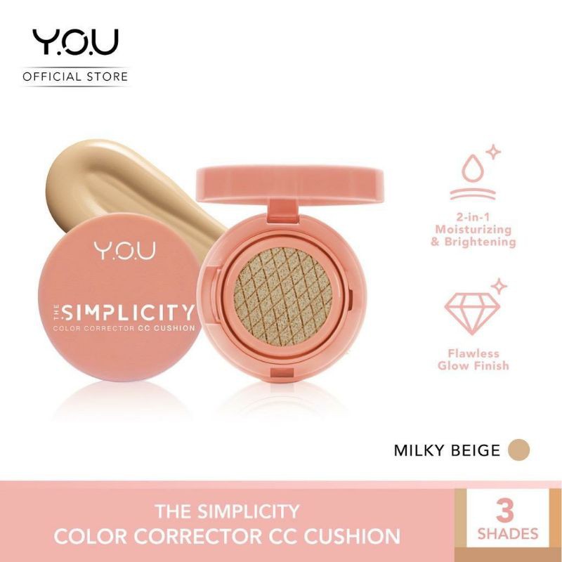 The Simplicity Color Corrector CC Cushion by You Makeup