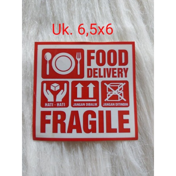 

Stiker FRAGILE TDK Bisa CUSTOM