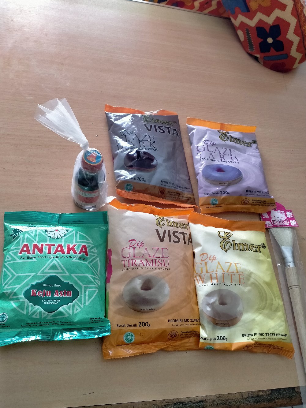 Kuas Kue / Roti Kayu