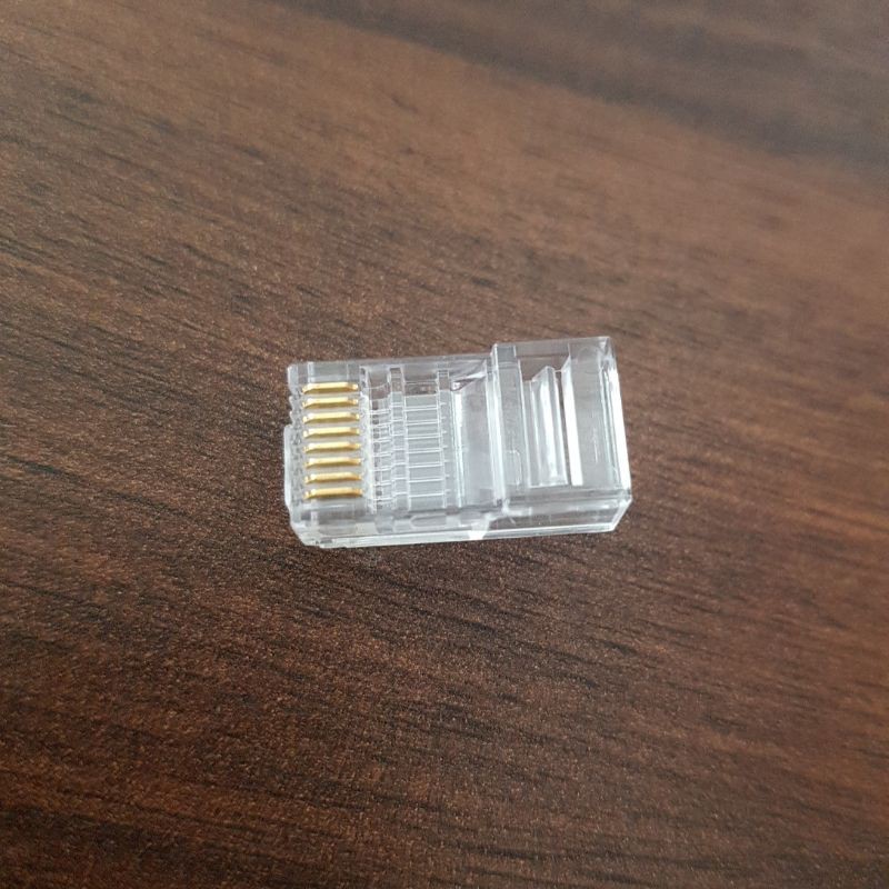 CONNECTOR RJ45 KONEKTOR RJ45 VASCOLINK CAT 5E 100 PCS