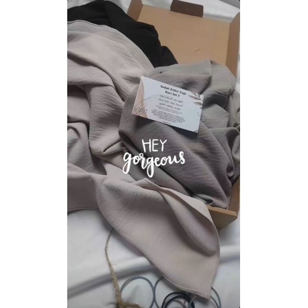 Pashmina Airflow Crinkle Premium 200x75 Syar'i Nami Shawl SALE NOW! GET IT FAST-2