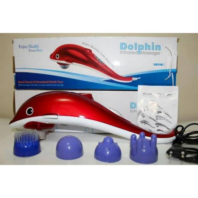 Alat pijat badan dolphin lumba lumba 4 mata