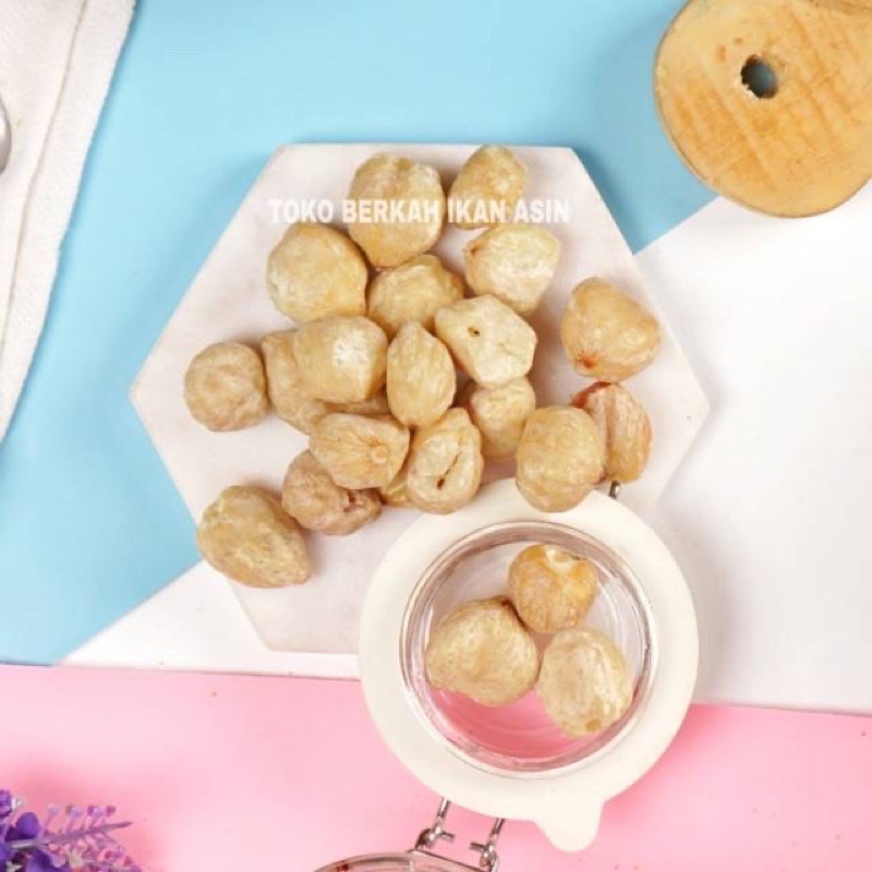 

Biji Kemiri Kupas Utuh Super 250 gr / Candle Nut Whole