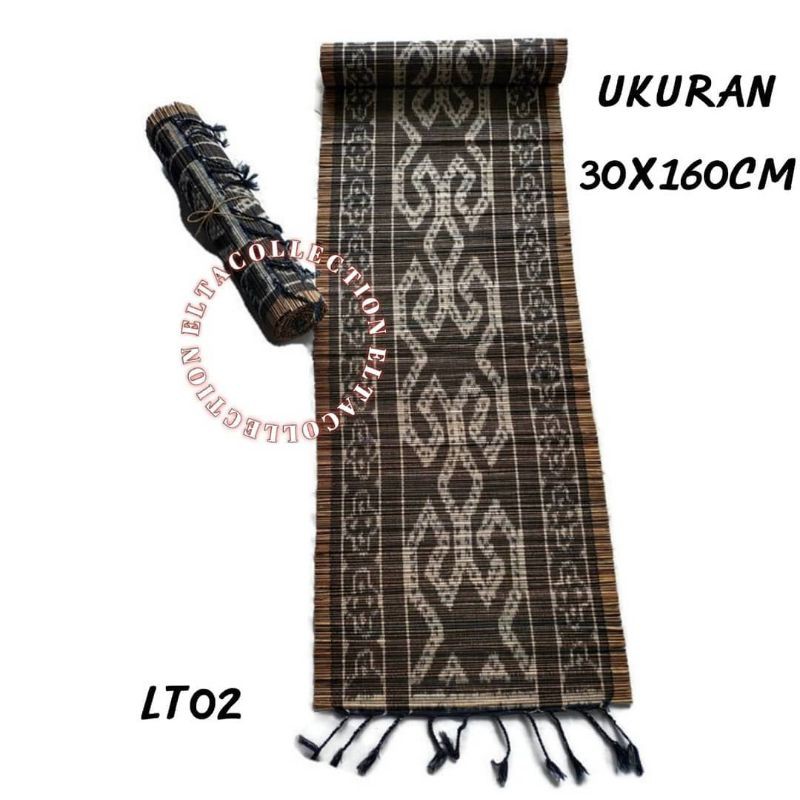 tirai bambu | tirai tenun lidi | Taplak meja bambu