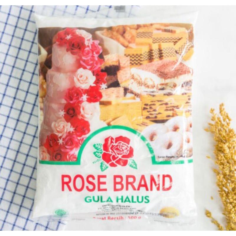 

ROSE BRAND GULA HALUS 500 GRAM