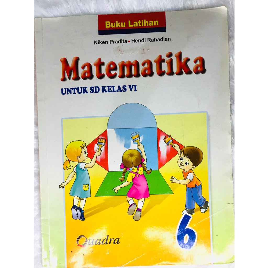 Buku cetak matematika SD kelas VI / Buku cetak matematika kelas 6 SD / buku cetak matematika by quar