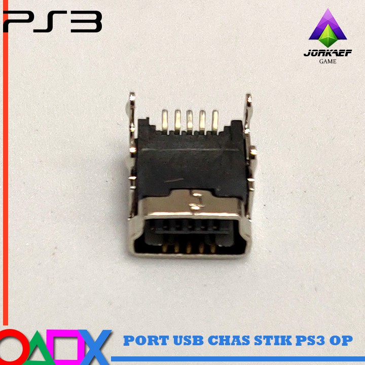 SOCKET USB TEGAK STIK PS3 ORI MESIN / SOCKET USB KOMBINASI STICK DS 3 / SOKET USB TIDUR PS 3