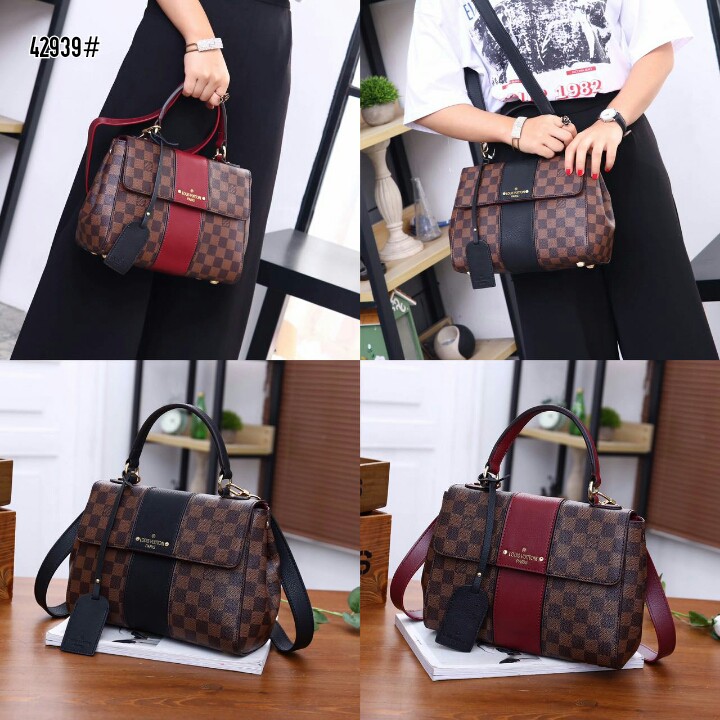 Tas LV Louis Vuitton Bond Street 4293  RFV 101  batam impor original fashion branded reseller sale