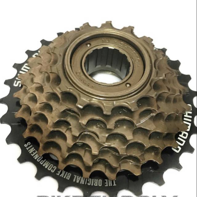 Jual Sprocket Gear Freewheel Shimano 7 Speed MF TZ21 Tipe Drat Ulir