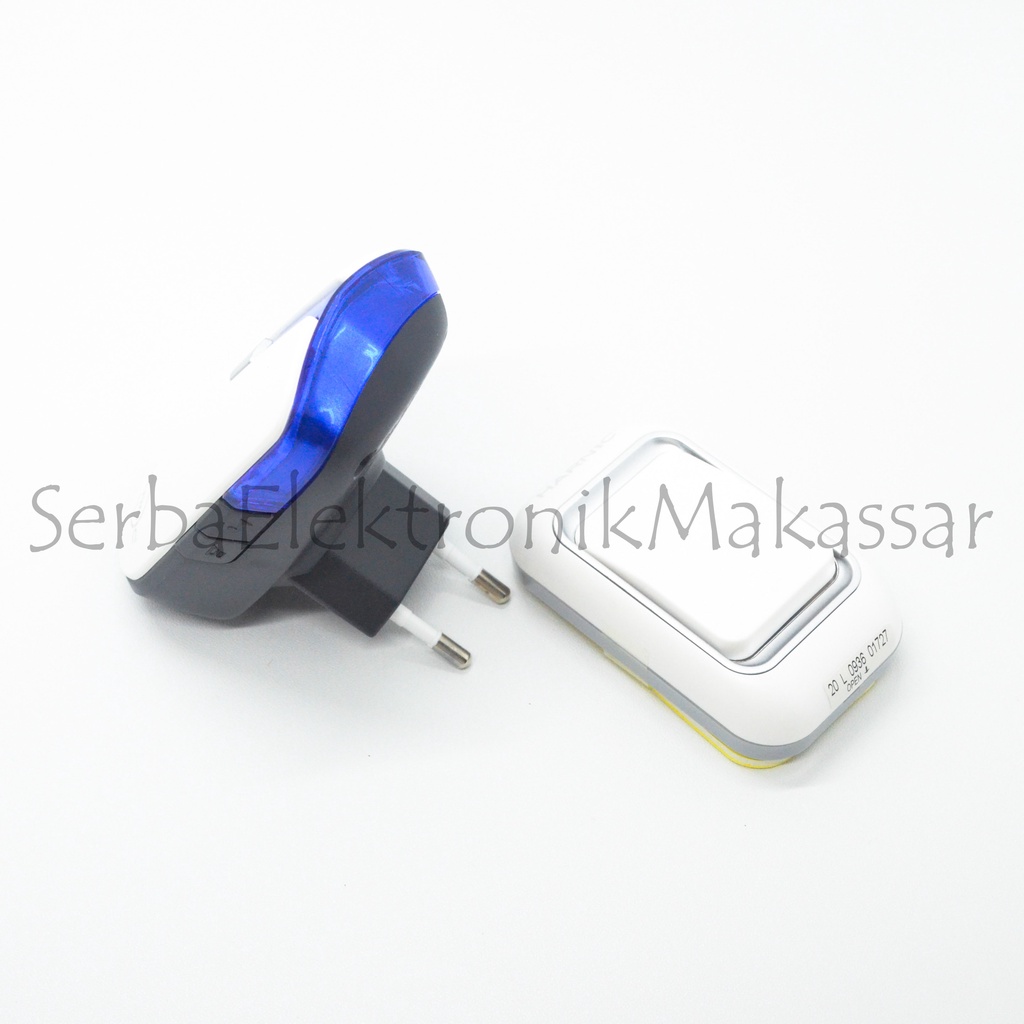 Bell Pintu Rumah Wireless AC Listrik Heles Harnic D-056K D-068K 1KNOP