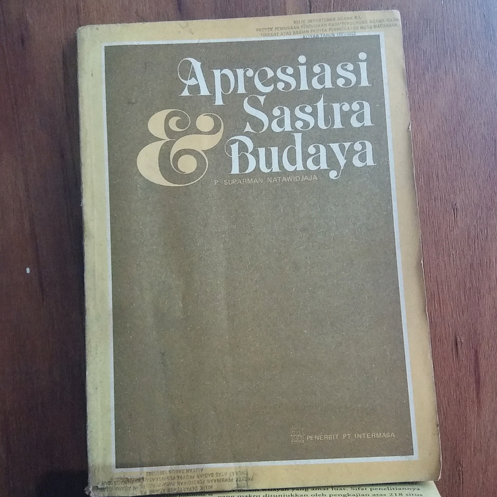 APRESIASI SASTRA DAN & BUDAYA