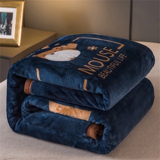 Selimut Bulu Dewasa/karakter Size 140x200/150x200 Import termurah New