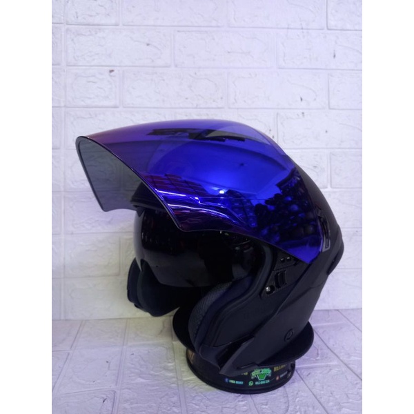 helm half face kyt nfj paket ganteng