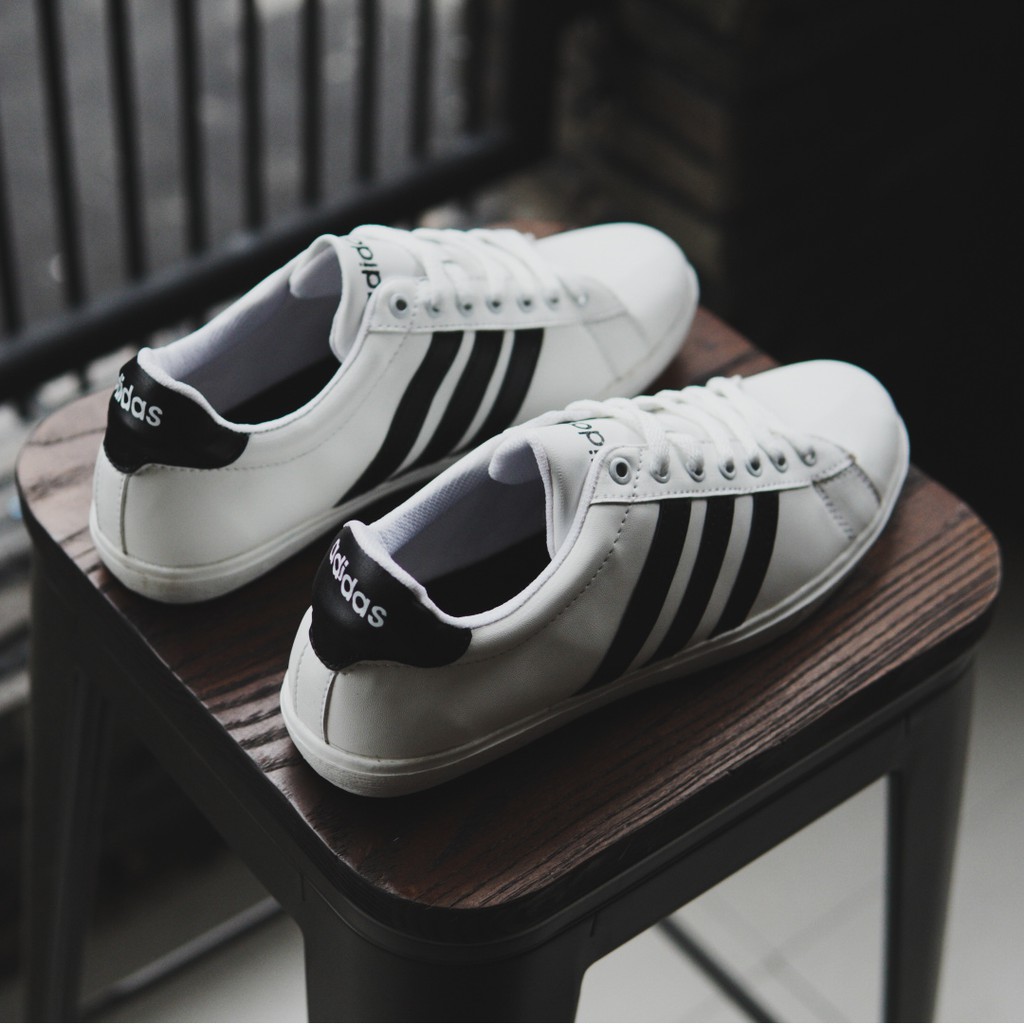 SSR Footwear - MURMER - Sneakers Pria Adidas Neo Vluc Derby Putih Premium Sepatu Kets Murah Sekolah