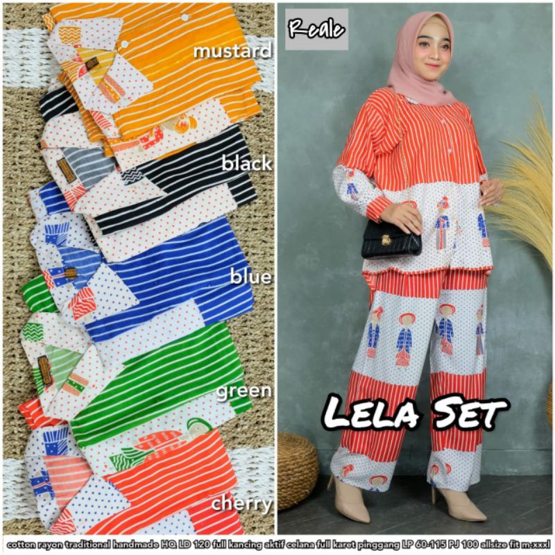 lela set - setelan batik bu tejo